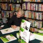 Jennifer Berne at a "Calvin Can't Fly" book signing
